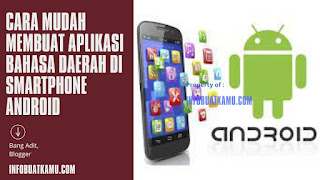 cara membuat aplikasi bahasa daerah di android