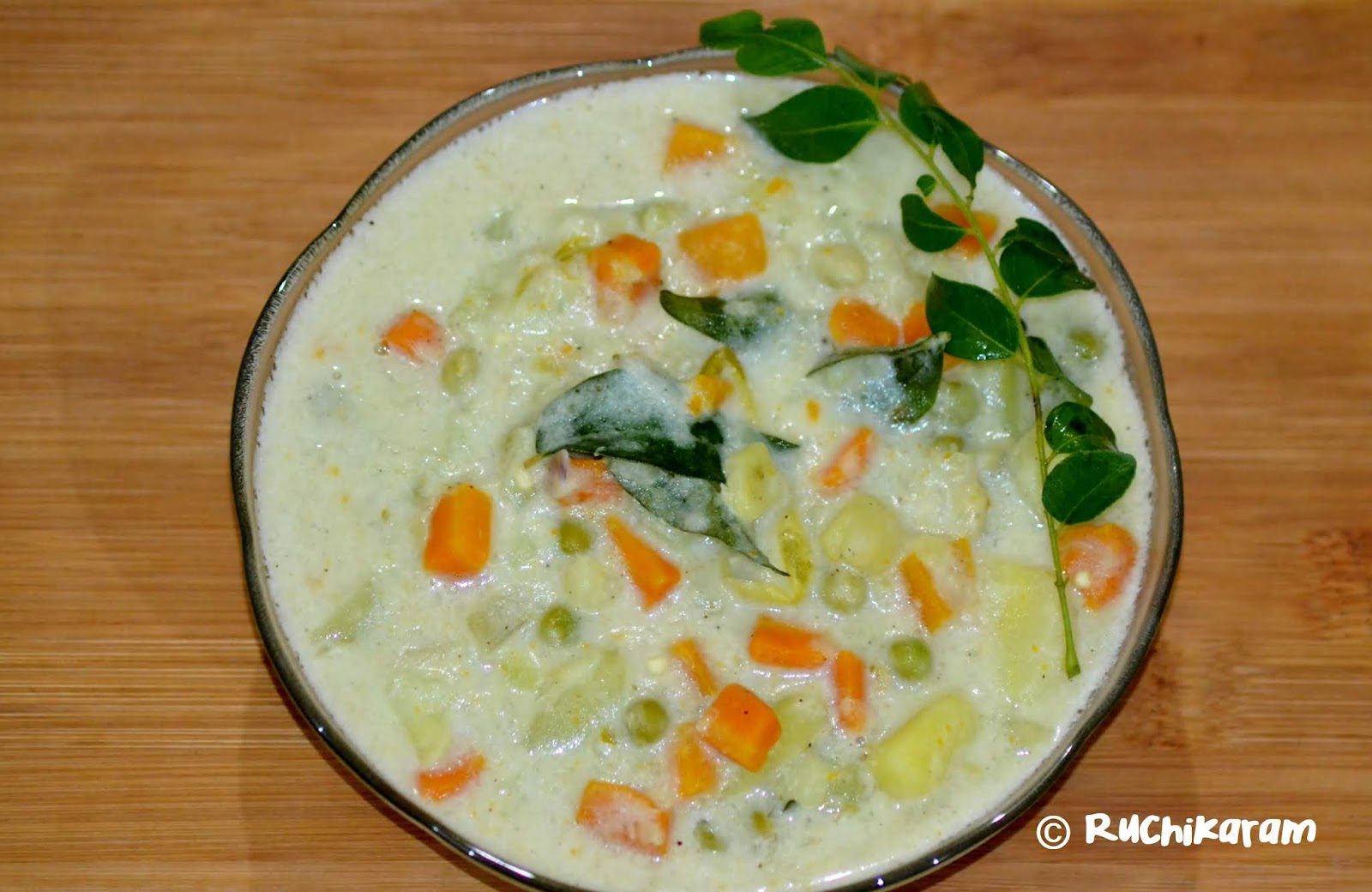 Ruchikaram Vegetable Stew Kerala Style Vegetable Stew