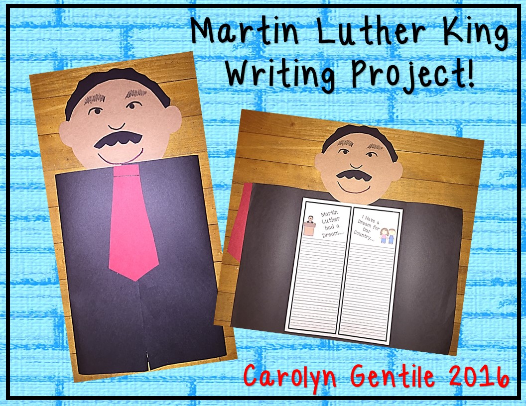 Carolyn's Classroom: Martin Luther King Writing Project!