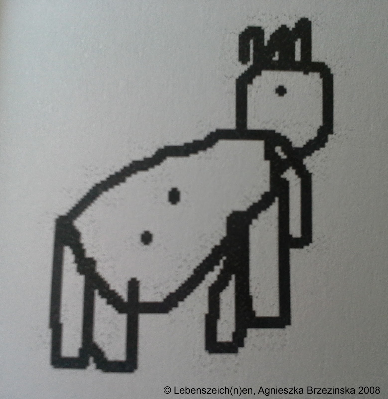 Lebenszeichnen, Kindermalbuch von Agnieszka Brzezinska, Beispiel einer Zeichnung
