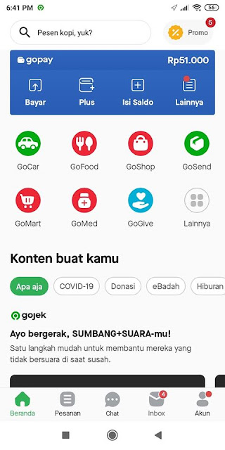 beli aplikasi edit foto di google play pakai gopay