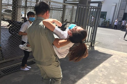 45 công nhân phải đi cấp cứu trong ca làm việc