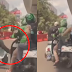 Anak Vespa Tendang Motor Ojol, Diduga Tak Terima Kena Senggol, Videonya Viral