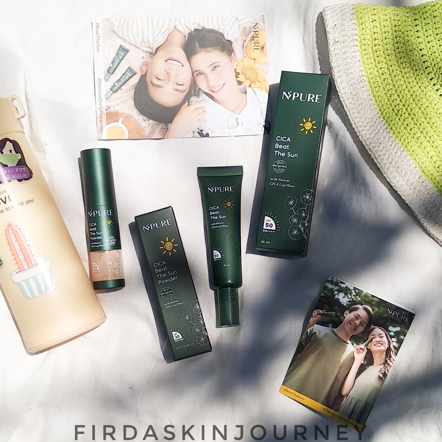 review npure powder sunscreen