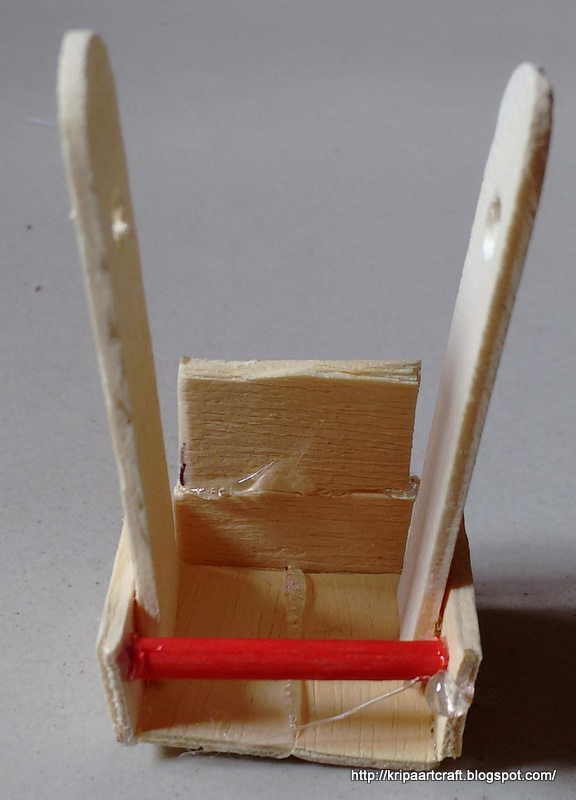 Art and Craft Popsicle Stick Ferris Wheel