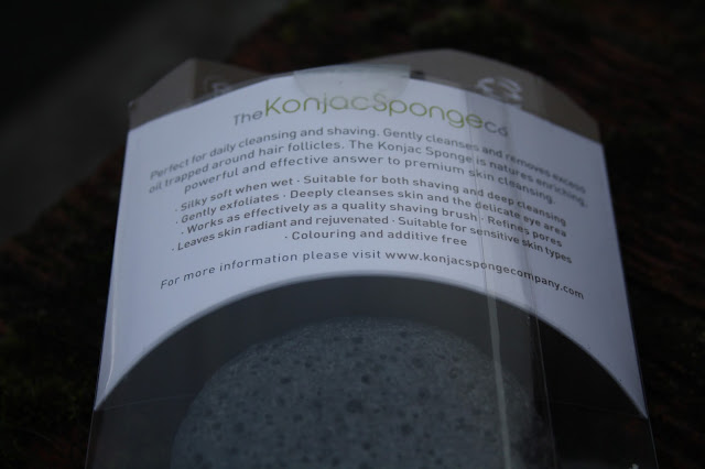 Konjac Sponge with Bamboo Charcoal