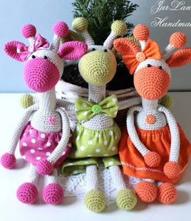 PATRON GRATIS JIRAFA AMIGURUMI 41466