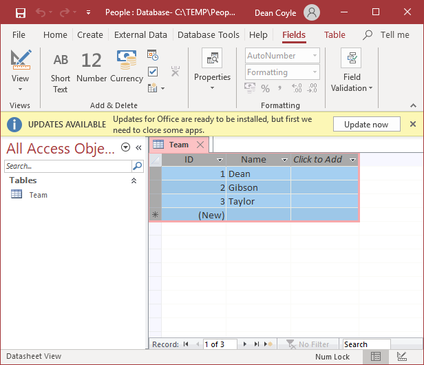Ms Access Vba Sql _ Access VBA SQL Examples – BDQQZJ