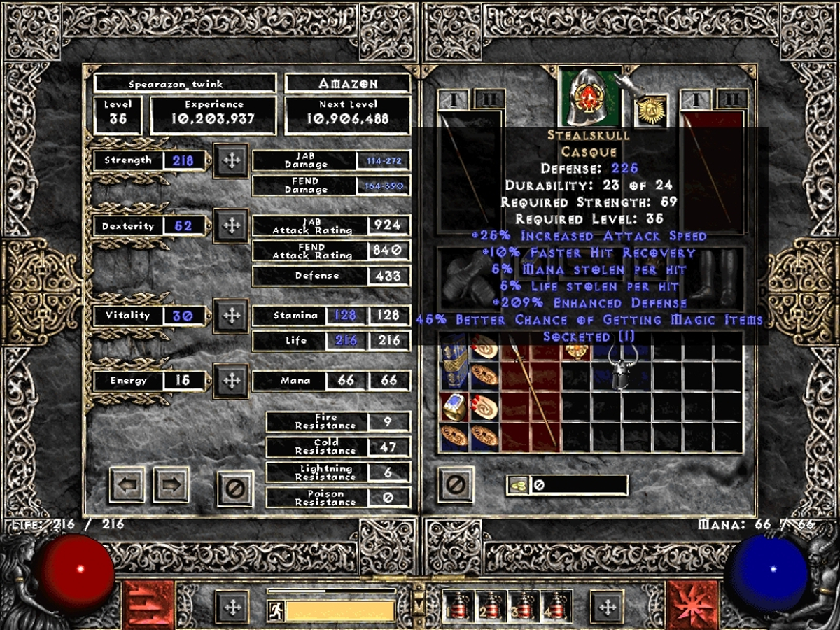 Best cRPGs FENDAZON Build, Diablo 2 Resurrected, Spearazon Part I