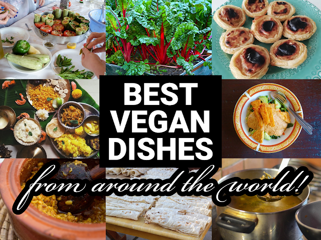 vegan dishes from around the world