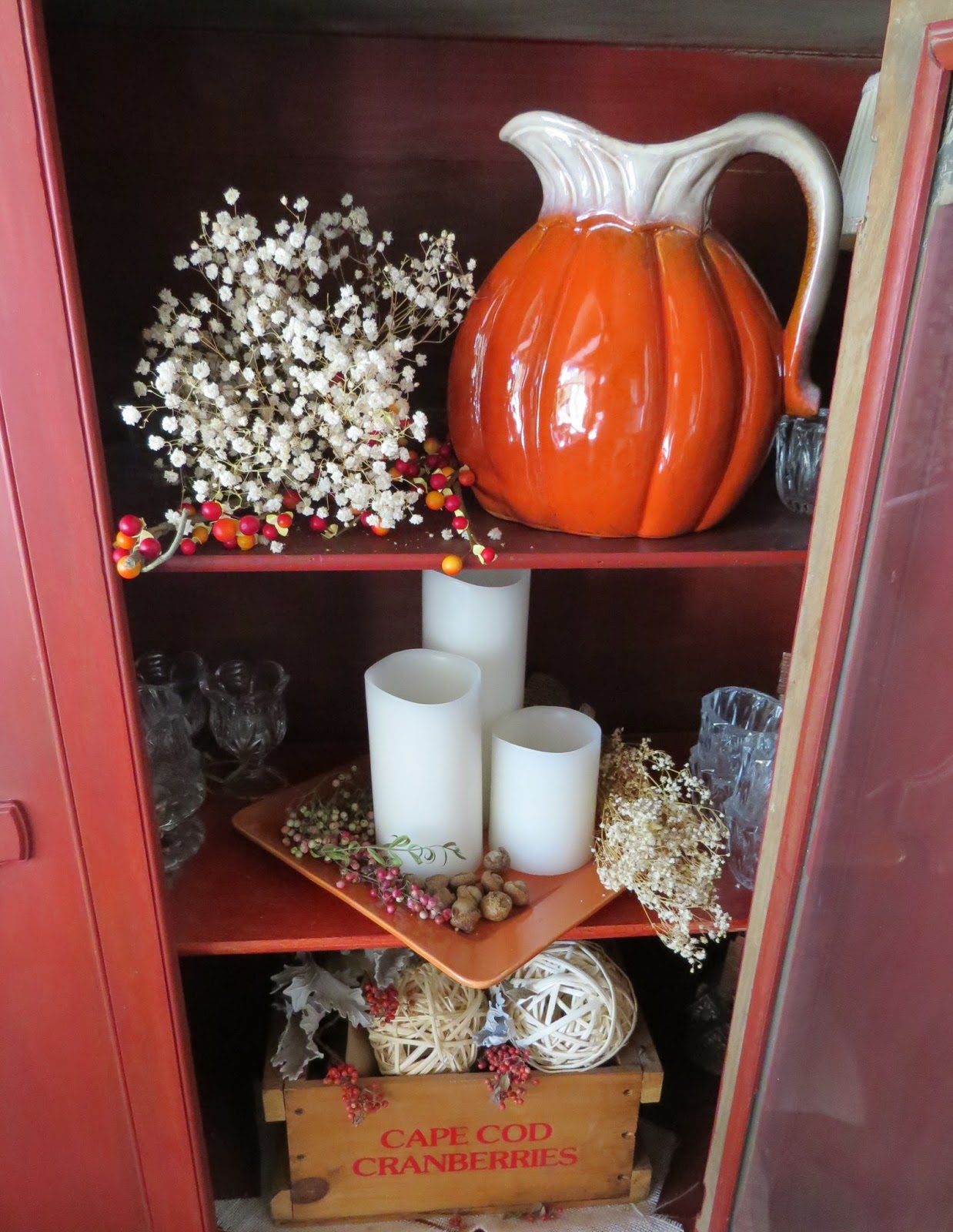 DesignsandEvents Decorating for Fall from Inside the Home