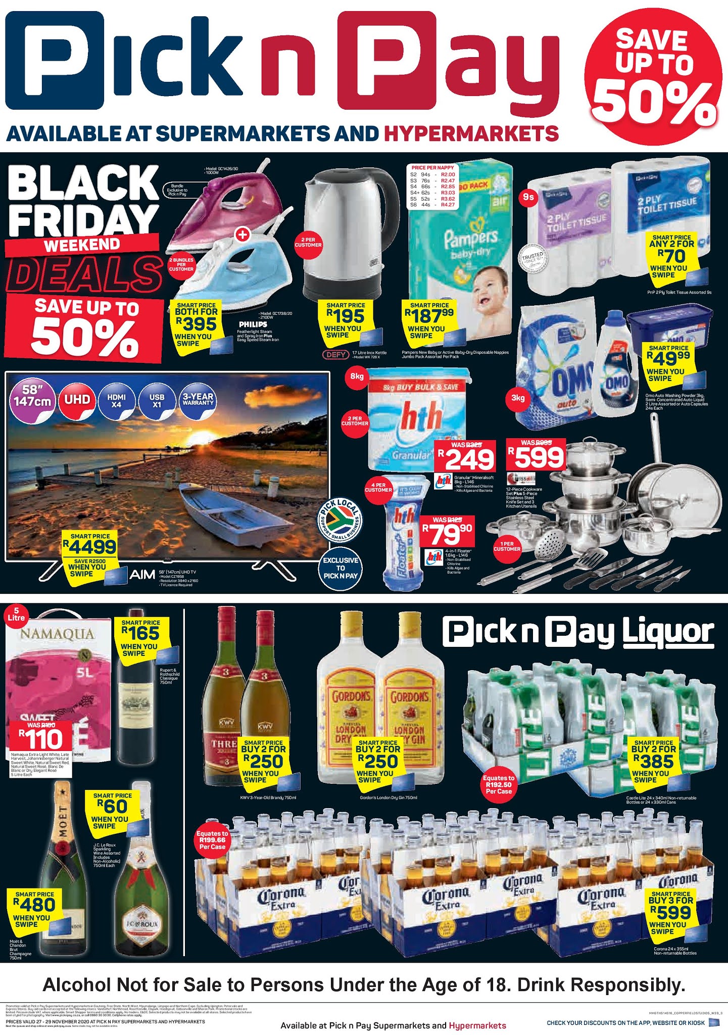 [Updated 2020 ] Pick n Pay Black Friday Deals- INLAND - What Are The Black Friday Deals Today