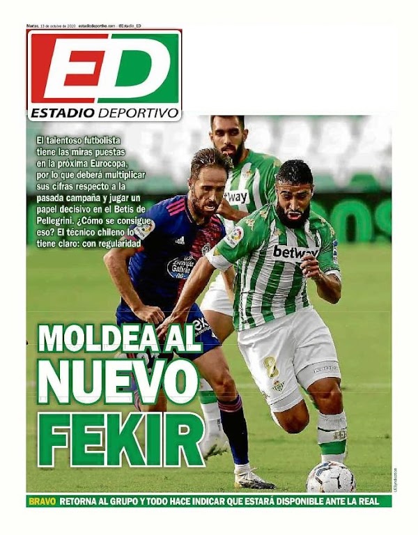 Betis, Estadio Deportivo: "Moldea al nuevo Fekir"