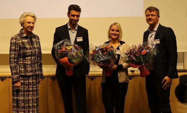 Princess Benedikte presented the Danish National Osteoporosis Foundation's research grants at the University Hospital of Zealand in Køge