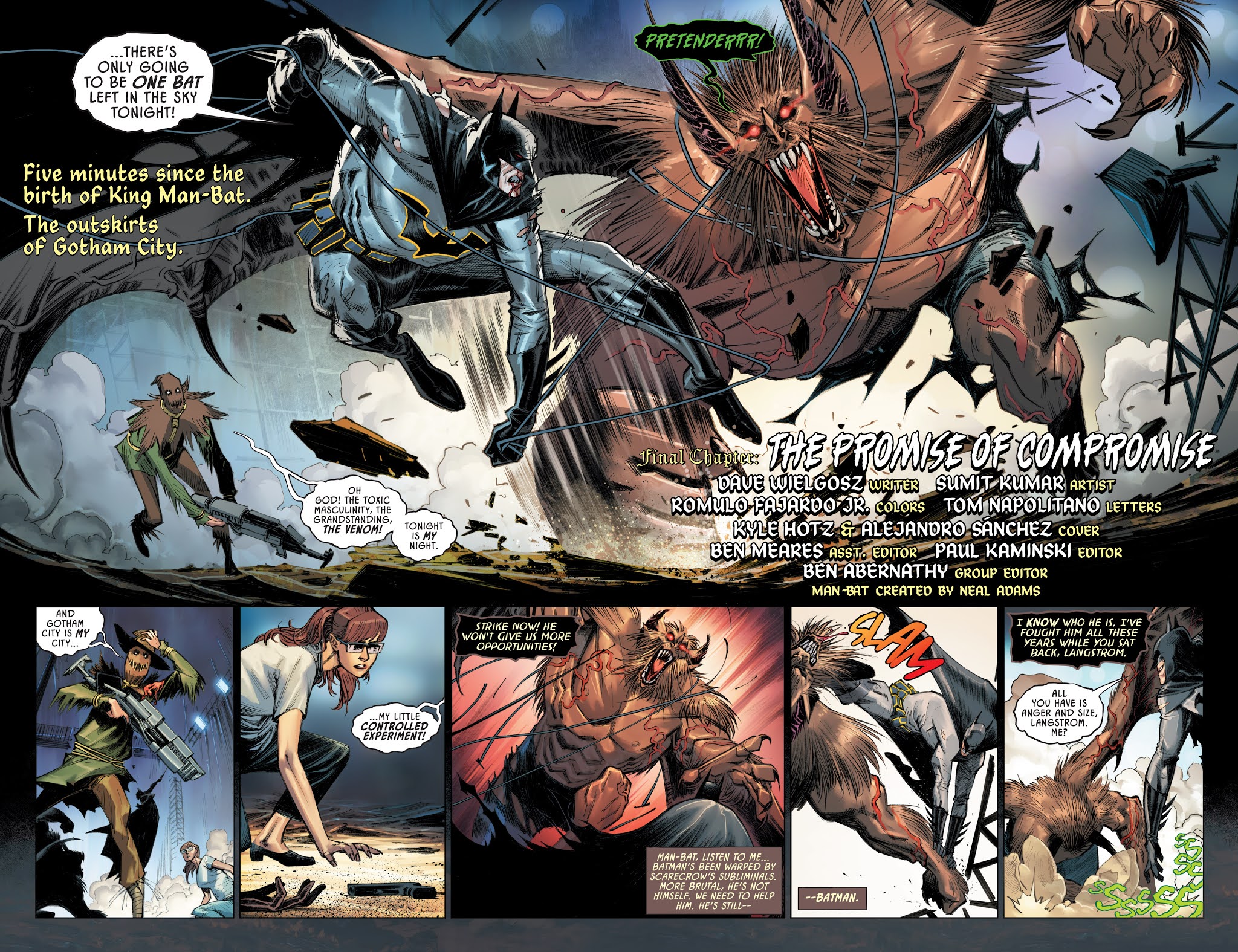 Weird Science DC Comics: Man-Bat #5 Review