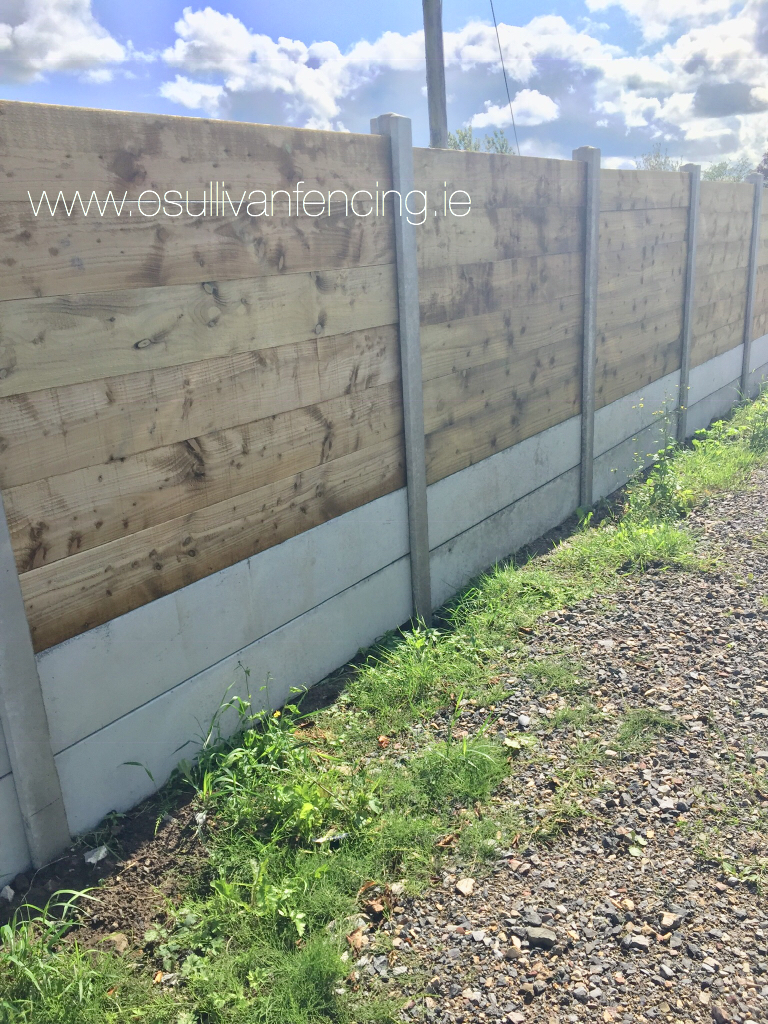 James O' Sullivan Fencing Garden fence panels, concrete fence panels