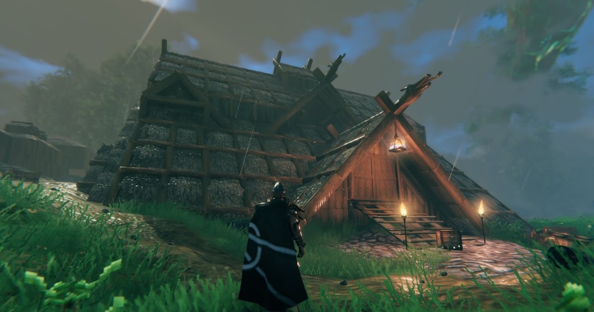 Valheim. How to fix a house or a ship?
