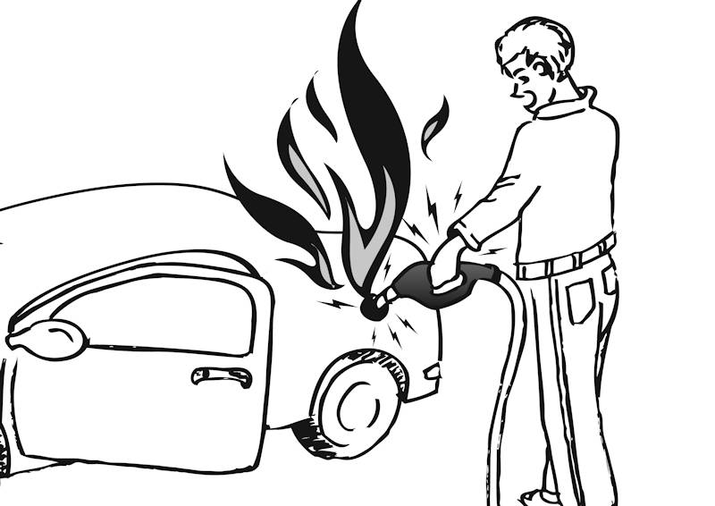 Caltex Reminds Public of Dangers of Static Electricity When Refueling