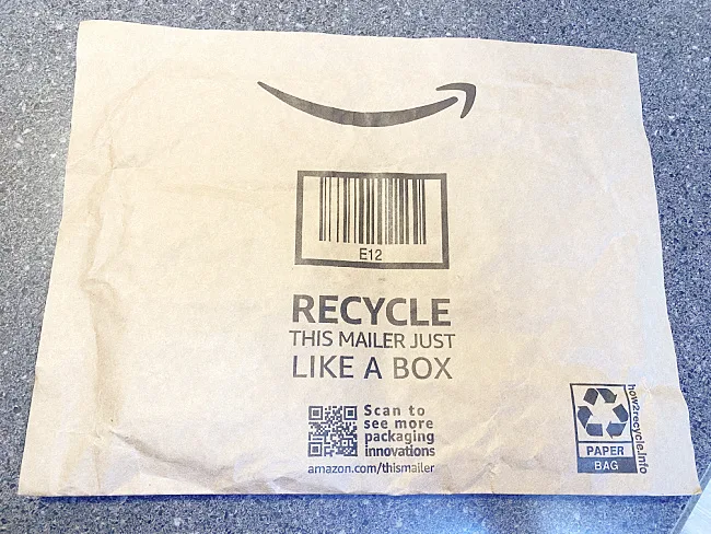 paper Amazon mailer