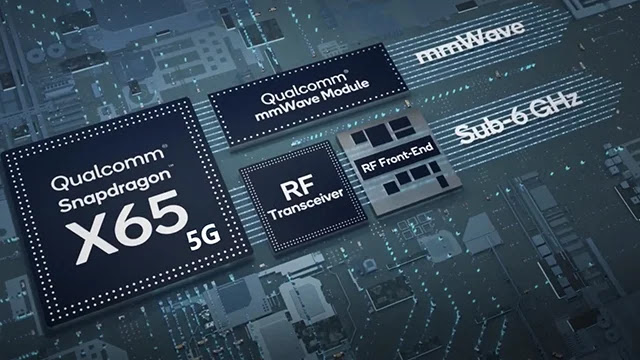 Snapdragon X65 5G Qualcomm annonce le modem X65 5G pour les futures téléphones.