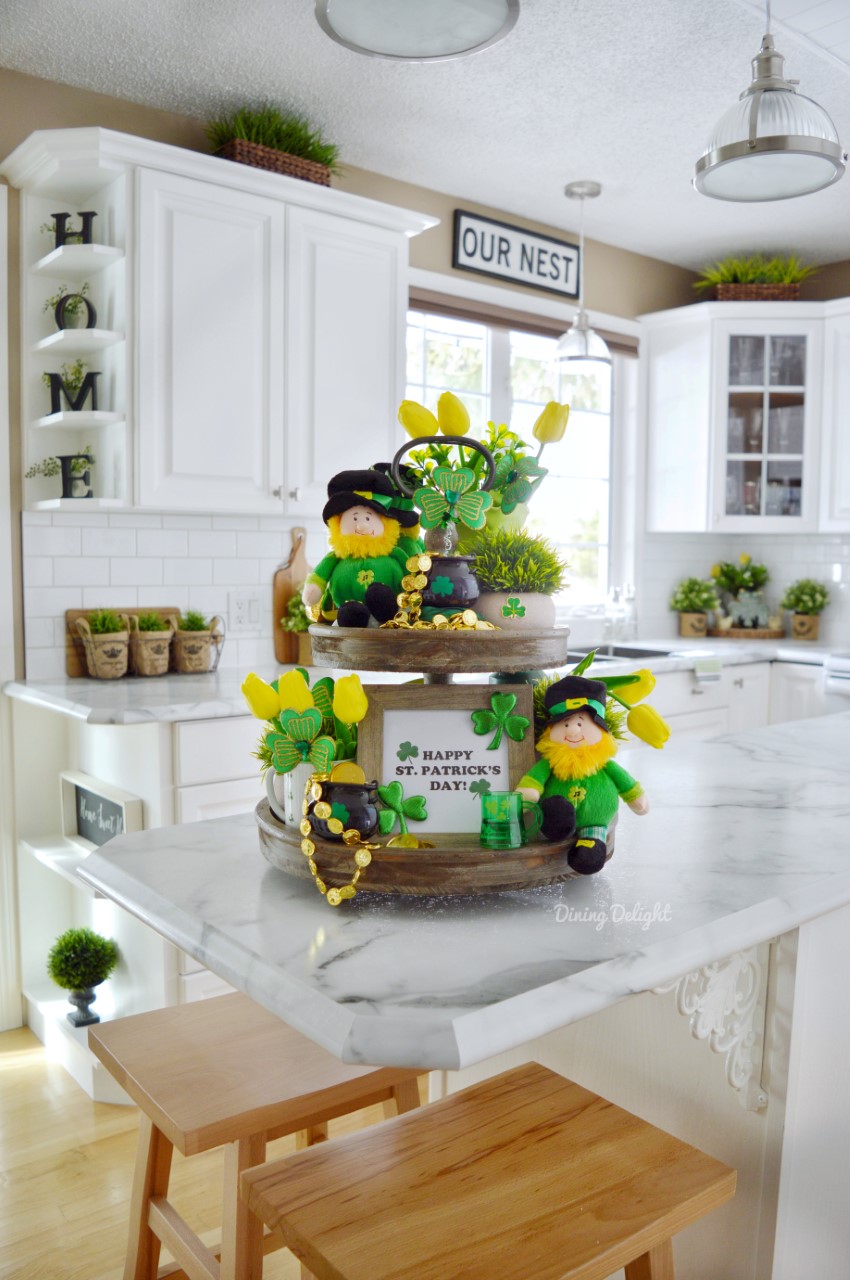 St Patrick's Day Tiered Tray