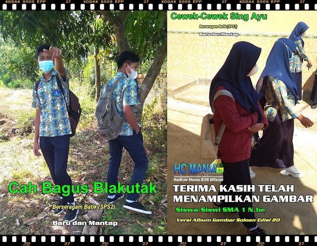 Gambar Soloan Terbaik di Indonesia - Gambar SMA Soloan Spektakuler Cover Batik (SPS2) - 20 DG