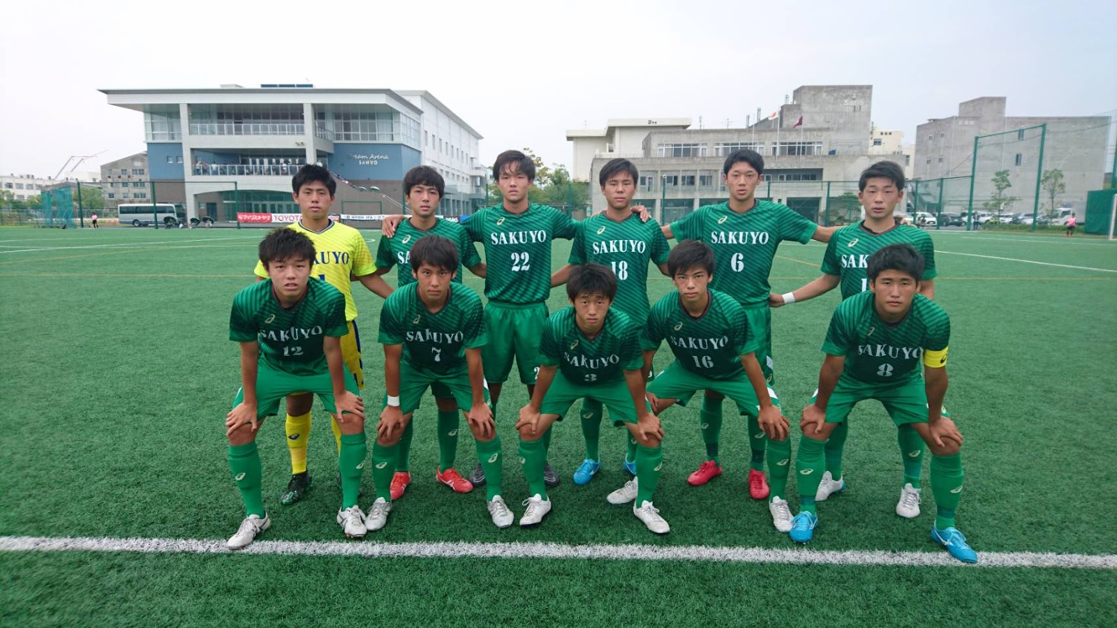 作陽サッカー部男子 中国プリンスリーグ再開 勝利で好発進