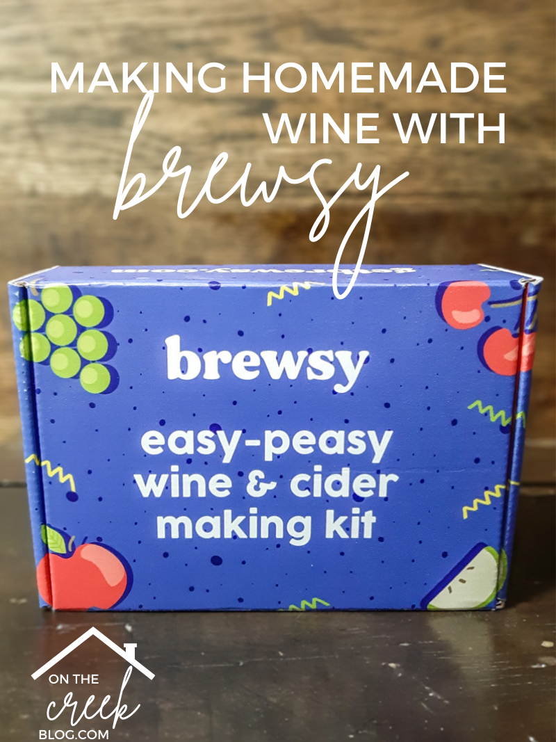 Making Homemade Wine With Brewsy Tiff W. on the creek blog