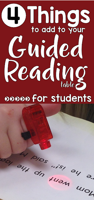 Get your students excited about guided reading by using tools and tricks to increase engagements. Students will be excited to come to the guided reading group to use finger lights, reading phones and mini whiteboards.