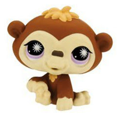 Littlest Pet Shop Pet Pairs Chimpanzee (#835) Pet