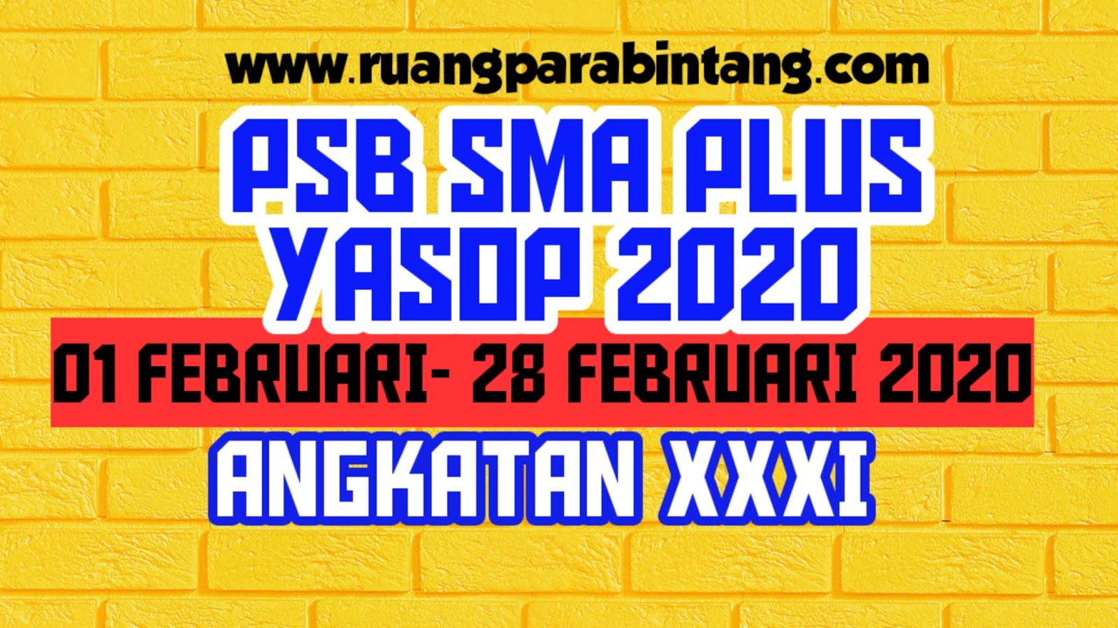 Seleksi Penerimaan Siswa Baru Angkatan Xxxii Ta 2021 2022
