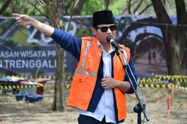 Patung Turonggo Yakso Akan Menjadi Icon baru di Pantai Prigi