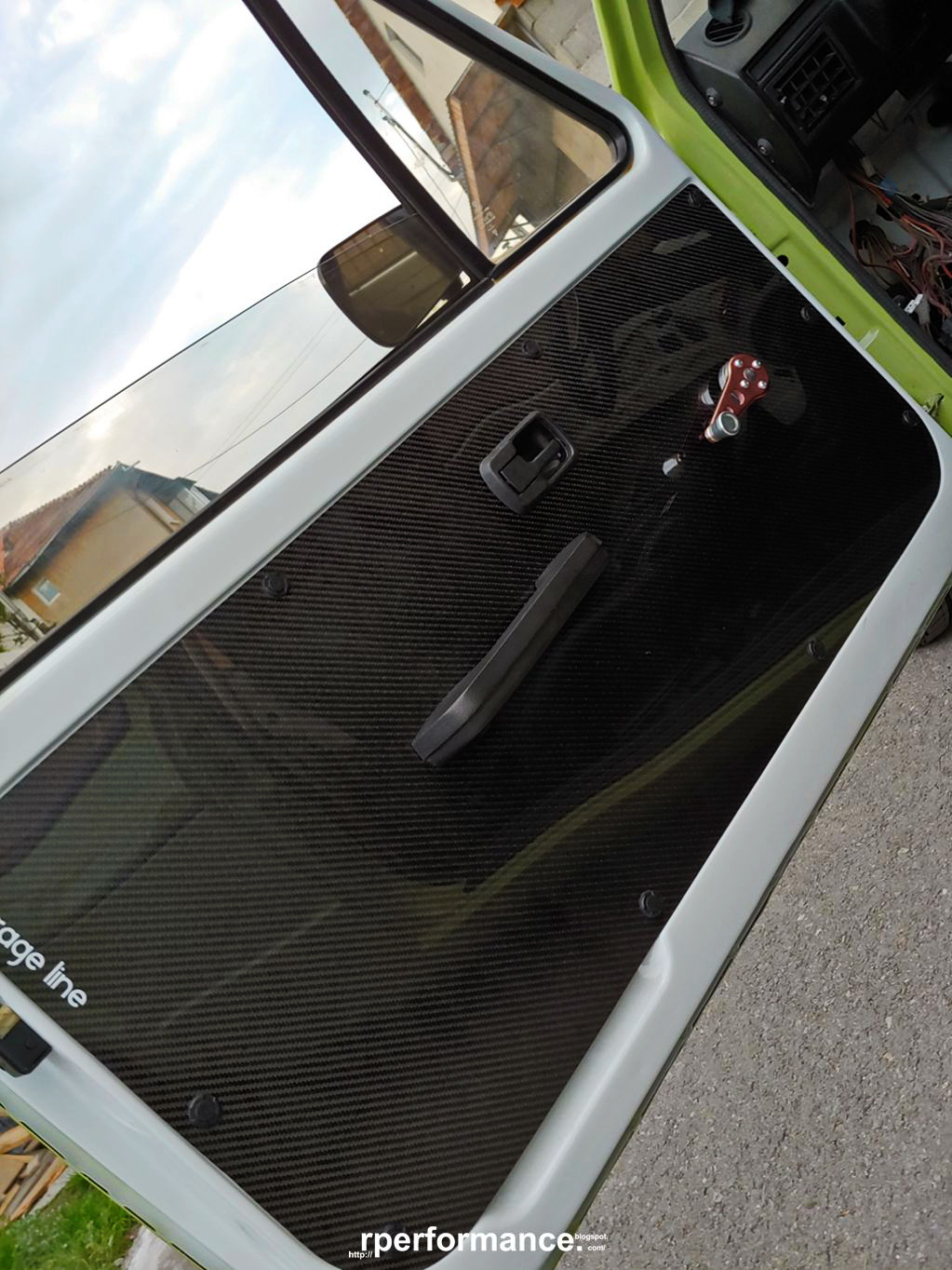 Rperformance SNAPSHOT golf mk1 carbon fiber panel