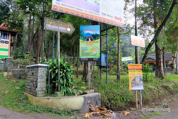 telaga sunyi baturraden banyumas