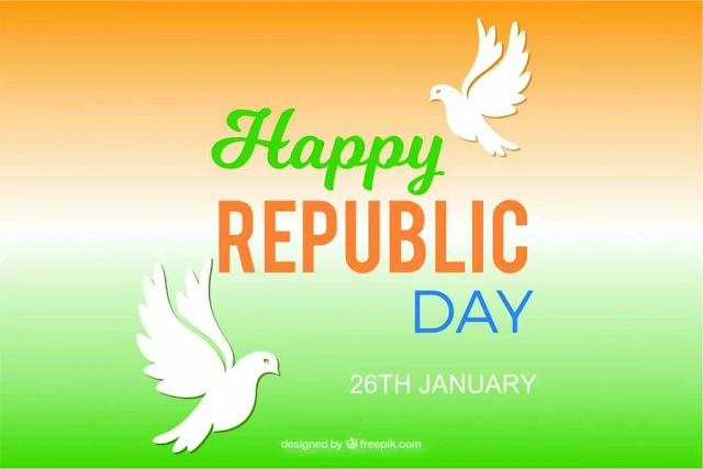 26 January. Happy Republic Day