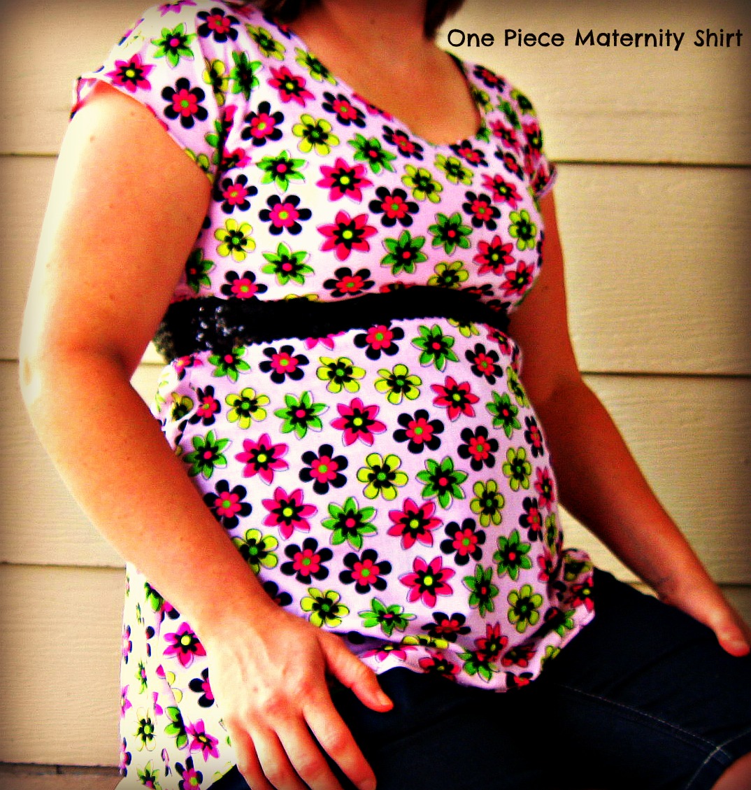 THE REHOMESTEADERS: One Piece Maternity Shirt