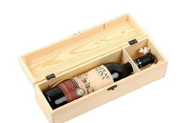 Wooden wine box