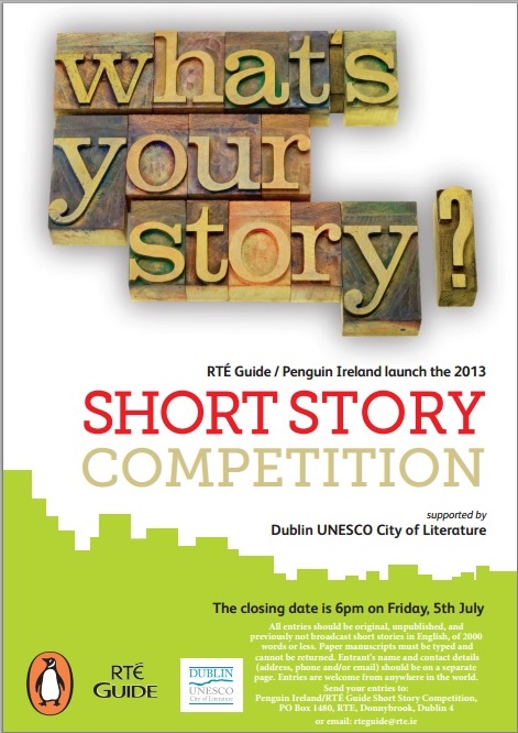 Short story competitions ireland image