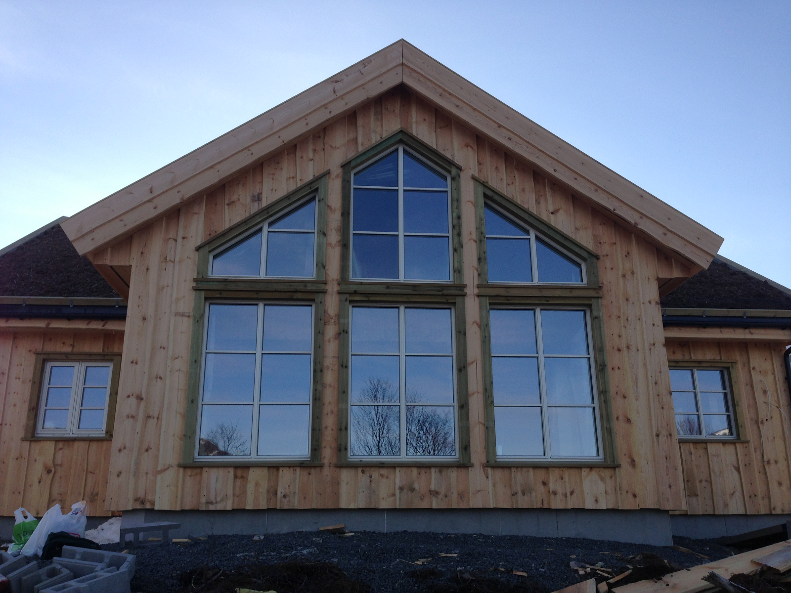 Lillestølen hytteblogg: Ny fasade