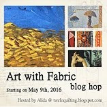 Art with fabric blog hop