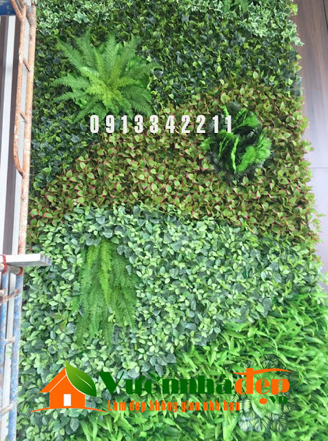 Thi Công tường cây giả - Đẹp như tường cây thật - 23