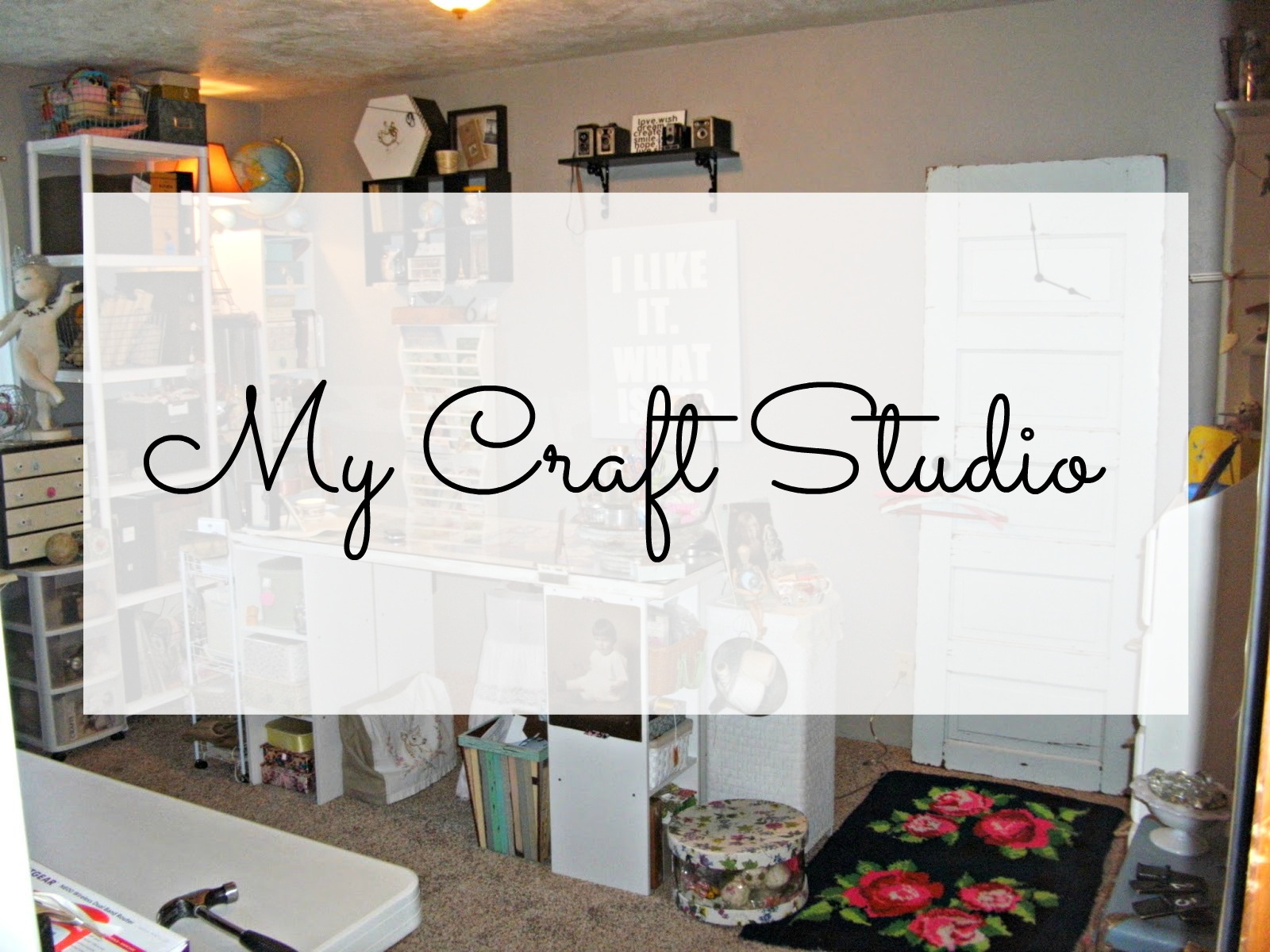 New Craft Studio at the Cottage on 2nd Avenue Little Vintage Cottage