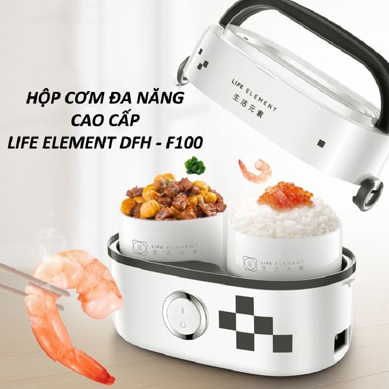 Hộp cơm cắm điện đa năng Life Element DFH-F36