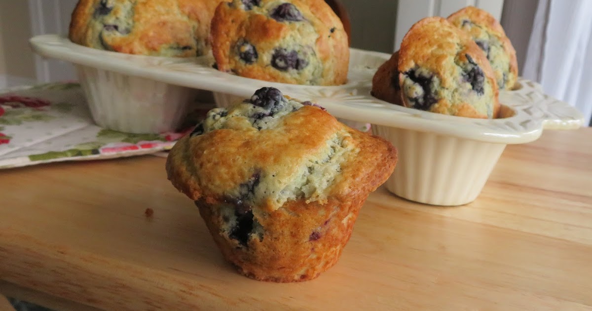 Mary Berry's Blueberry Muffins The English Kitchen