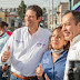 Junto a Carlos Herrera, Alfonso Martínez recorre la colonia Vasco de Quiroga