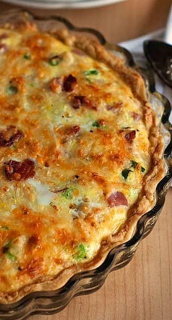 Meat Lovers Quiche - Diet Healthy Recipe