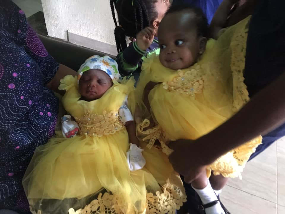 Nigerian woman delivers a baby girl five months after giving birth to a
