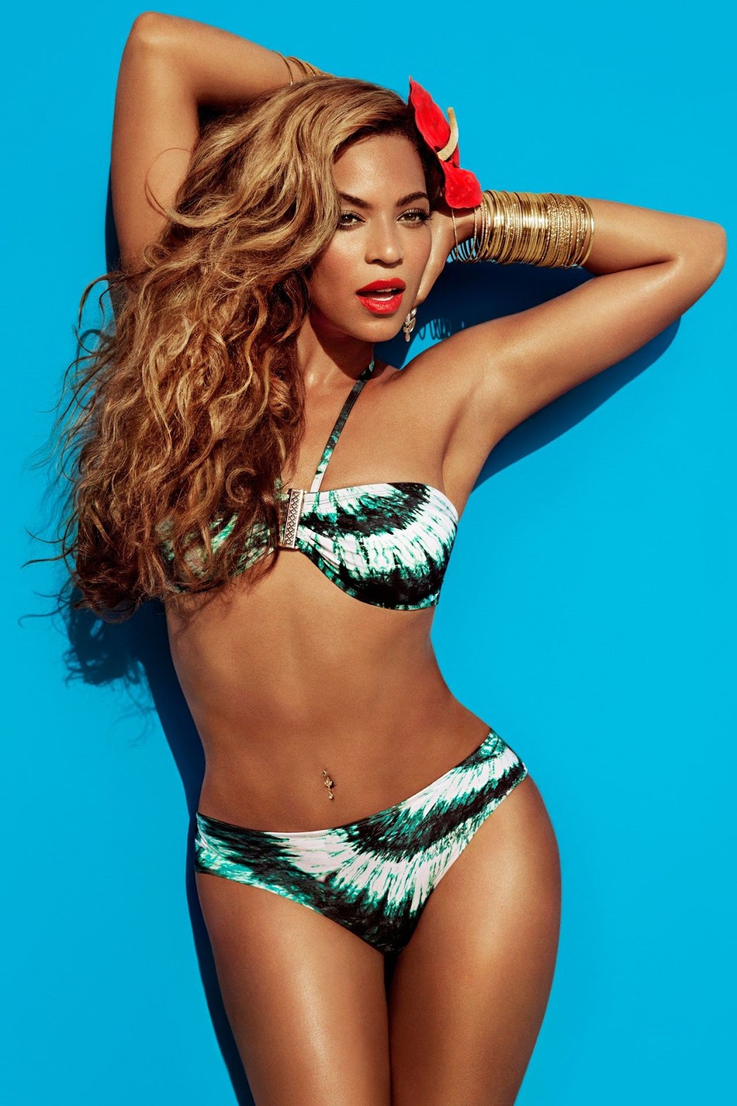 Beyonce Knowles In Bikini For Handm Campaign Summer 2013