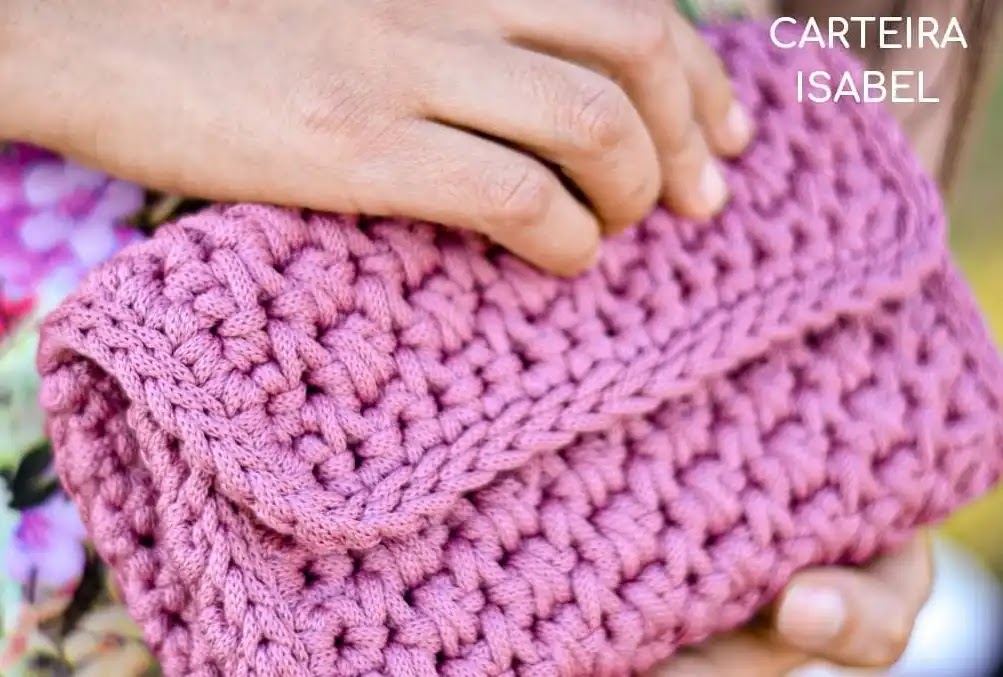 Producción Desesperado Cordero 279. Tutorial Cartera Isabela a Tejida en Cordón a Crochet