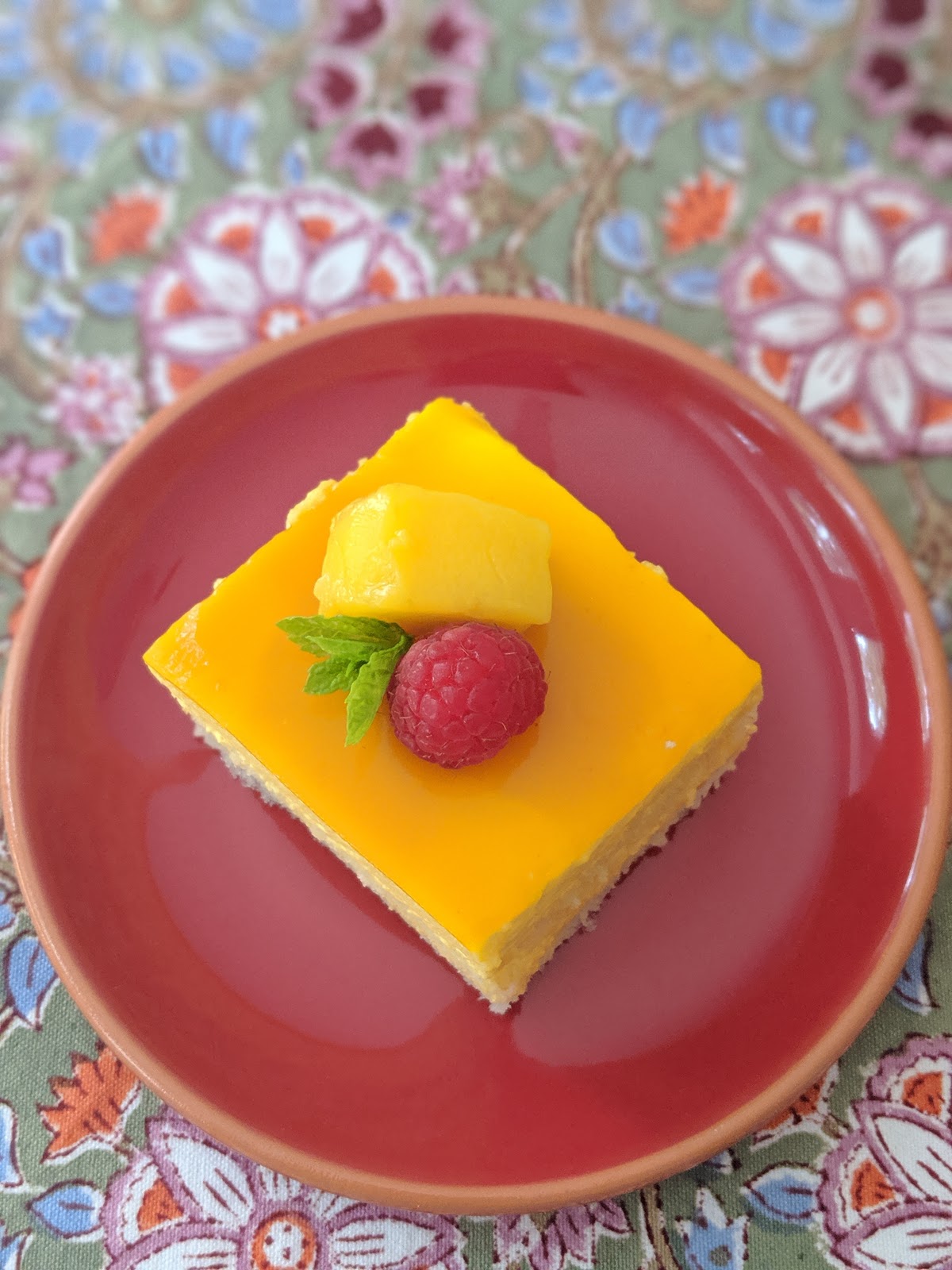 My Kitchen Antics Mango mousse cake